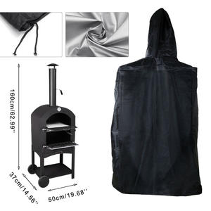 Funda Impermeable para Parrilla de Barbacoa de PVC 600D, Resistente a la Lluvia y al Sol, con Accesorio para Carbón - Product Image 2