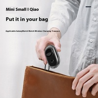 Mini banco de energía portátil de 1000mAh con cargador inalámbrico de Puerto tipo C para relojes inteligentes Función QC3.0 Salida de 5V/1A