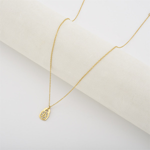 เครื่องประดับทองเหลืองจี้หัวใจแบบหลายชั้นสไตล์ศิลปะจากผู้ผลิตขายส่ง - Product Image 1