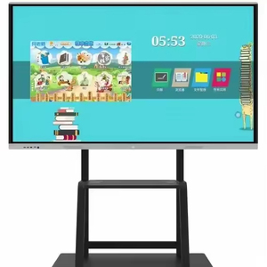 50 to 100 Inch LED Backlit HDTV LCD 4K Touch Screen <b>Interactive</b> <b>Smart</b> <b>Whiteboard</b> for Meeting Rooms & Education - Product Image 4