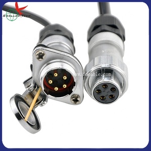 SWC010601 Conector de Cámara de Remolque DIN de 5 Pines, <span class=keywords><strong>Cable</strong></span> Coaxial de <span class=keywords><strong>Audio</strong></span> y <span class=keywords><strong>Video</strong></span> 1080P, Kit para Camión Suzuki, 1 Canal - Product Image 6