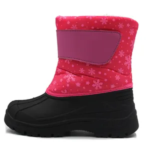Wholesale Children Warmer Outdoor Snow Boots Waterproof Bottom Winter Snow Boots Thermal Boots for Kids