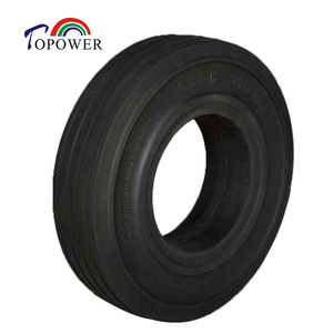 ยางตัน Skyjack ไม่ทิ้งรอย ขนาด 4.00-8 พร้อมกระทะล้อ 3.75 สำหรับรถยกแบบกรรไกร - Product Image 4