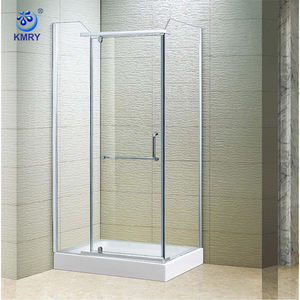Kmry 90X90 Frameloze Rechthoek Doucheruimte Scharnierende Behuizing Met Frame Voor Hotels Beste Prijzen Op Douchedeuronderdelen - Product Image 1