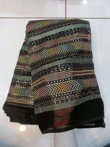 Tissu de travail en georgette de renard léger de qualité supérieure Matériau transparent luxueux pour draper les vêtements de mode - Product Image 4