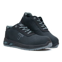 Chaussures de sécurité unisexes, tige en tissu Tek, semelle intermédiaire anti-perforation, doublure en maille respirante, semelle extérieure en PU, chaussures de sécurité basses