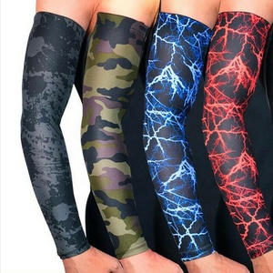PIHA SPORTS UV Protection Breathable <b>Rechargeable</b> Cooling Sun Protection Unisex Compression Arm Sleeves Tattoo Coverage for - Product Image 2