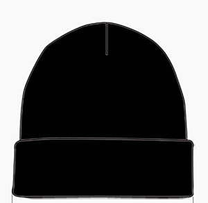 Berretto Jacquard Lavorato a Maglia Personalizzato Stile Y2K, Caldo per Autunno e Inverno, in Acrilico con Fodera in Raso di Seta e Design a Pois Stampato - Product Image 2