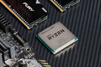 Processeur AMD R5 5600G 5600X 5600 5500 4500 3600 7500F Accessoires de jeu PC Socket AM4 Processeur AMD Ryzen 5 5600G