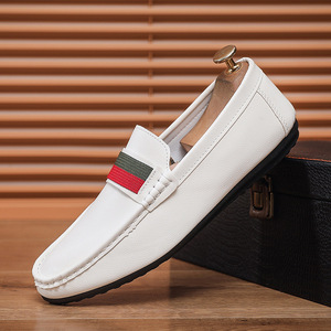 Chaussures de navigation pour hommes, nouvelle mode, confortables et polyvalentes, à semelle souple, chaussures de conduite à enfiler, chaussures populaires pour hommes - Product Image 2