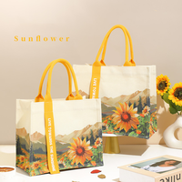 Sac fourre-tout en toile imperméable professionnel et artistique, sac d'épicerie réutilisable, qualité garantie, vente directe d'usine en lot