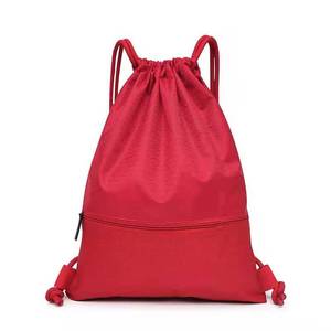 Personalized Colorful <b>Canvas</b> Custom Printed Logo Reusable Sport Waterproof Gift Polyester Promotional Travel Gym <b>Drawstring</b> <b>Bag</b> - Product Image 6