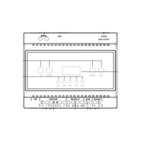 Contrôleur de climatisation centralisée KNX VRF, passerelle pour unité extérieure, télécommande, unité intérieure multi-split, contrôle par application