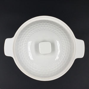 Gros Offre Spéciale 3-4L BLANC Nouvel Os Chine Céramique Porcelaine Grand Soupe Et Stock Pot Soupière - Product Image 4