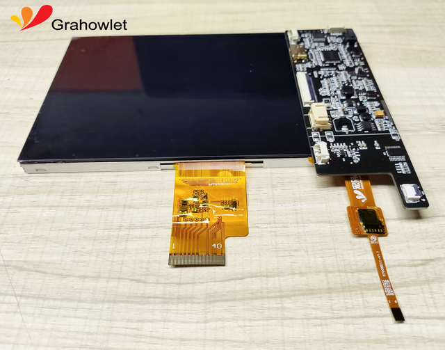7 Inch Capacitive Touch Screen Waterproof IPS TFT LCD Display with IIC USB CTP 10-Point Touch Panel for Industrial Medical