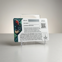 Impresión de Tarjetas Rasca y Gana Personalizadas, Tarjeta de Regalo Plateada con Código QR Variable y Código de Canje para Marketing Minorista