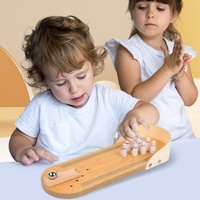 Mini jeu de bowling de table, gadgets anti-stress pour bureau, petits jouets pour les doigts, cadeaux amusants et originaux, piste de bowling de tir d'arcade