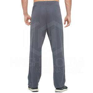 Pantalons décontractés personnalisables 100% coton pour hommes Joggers couleur unie motif droit pour un usage quotidien Service OEM disponible - Product Image 3