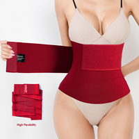Ceinture élastique pour le ventre, gaine amincissante pour la taille, le ventre, avec boucle