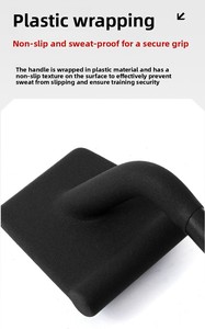 Accessori per Attrezzature da Palestra: Impugnatura per Vogatore, Maniglia Fitness, Maniglia per Pulldown Posteriore, Maniglia per Pectorali, Macchina per Allenamento Bicipiti, Tricipiti e Schiena - Product Image 3