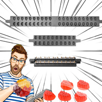Fruit- en groentemix gummy machine gummy productielijn hoge kwaliteit capaciteit fabrieksprijs