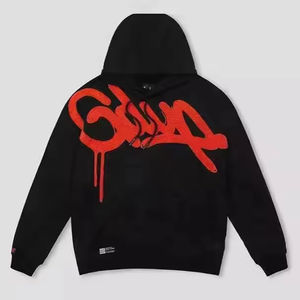 Top qualité 100% coton Geed up hommes sweats à capuche pull Streetwear survêtements poids lourd Geedup à capuche pour hommes - Product Image 2