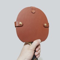 Étui pour raquette de tennis de table, housse pour pagaie de ping-pong, protection en cuir PU et caoutchouc avec fermeture magnétique pour la protection de la raquette