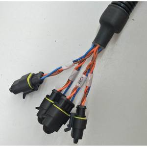 Maßgefertigter Bshine Reinkupfer-Leiter PVC-Isolierter Adapter-Steckverbinder Elektrische Steuerungsverkabelung Kabelbaum 300/350mm - Product Image 5