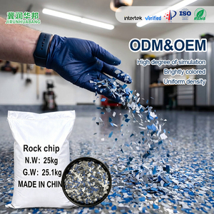 Chips Decorativos Multicolores de Roca Compuesta, Mezcla de Colores para Pisos de Diseño - Product Image 3