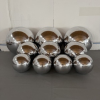 Énorme boule miroir gonflable en PVC holographique argenté, durable, imprimée, pour événements publicitaires en extérieur