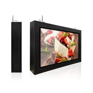 49 inch outdoor wall mounted waterproof digital signage 2000 nits IP65 electronic signs monitor