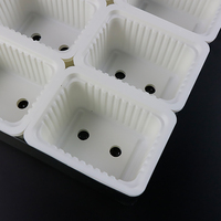 Plateau de semis de plantes de pépinière 16 cavités personnalisé plateau de multiplication de semences hydroponique plateaux de culture de semis en plastique