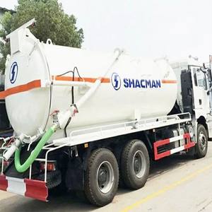 Shacman 20CBM Caminhão De Sucção FECal Caminhão-tanque Séptico 6X4 Tipo Sucção Esgoto <span class=keywords><strong>Scavenger</strong></span> para Venda - Product Image 5