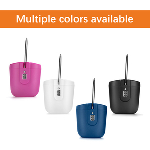 Xách tay ABS kết hợp khóa bãi biển lưu trữ Trường hợp với cáp có thể tháo rời xử lý an ninh không thấm nước két Khóa hệ thống khóa - Product Image 4