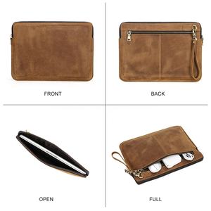 Funda de Cuero Genuino para Laptop <span class=keywords><strong>Macbook</strong></span> <span class=keywords><strong>Pro</strong></span> 14 A2442, <span class=keywords><strong>Macbook</strong></span> Air <span class=keywords><strong>13</strong></span> A2337 A2179 A2338 2020 con <span class=keywords><strong>Chip</strong></span> <span class=keywords><strong>M1</strong></span>, <span class=keywords><strong>Pro</strong></span> <span class=keywords><strong>13</strong></span> Portátil - Product Image 5