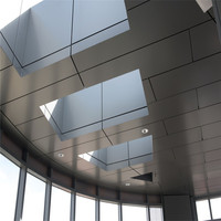 Paneles ACP ACM Modulares para Diseño Interior Moderno, Pared Divisoria Exterior de 3mm, Falso Techo
