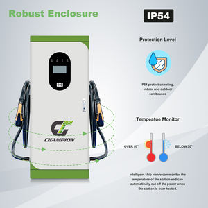 Estación <span class=keywords><strong>de</strong></span> Carga Rápida para Vehículos Eléctricos <span class=keywords><strong>de</strong></span> 60/120/160/240KW para GBT OCPP1.6J IP54 DC para <span class=keywords><strong>Uso</strong></span> Comercial - Product Image 4