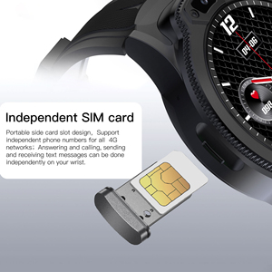 GAOKE W01 Pro Round Smartwatch 4G Sim Hombres Fitness Impermeable al aire libre <span class=keywords><strong>Android</strong></span> Relojes Smart Watch con Camara Reloj Inteligente - Product Image 4