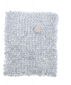 Maille de chaîne durable à maillons carrés rivetés, armure en maille de chaîne à anneaux ronds rivetés, finition naturelle, maille en acier médiévale faite à la main - Product Image 1