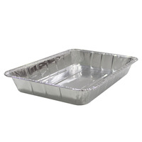 Plaque de cuisson rectangulaire en aluminium écologique de 600 ml et 900 ml, jetable, pour grillades et barbecue au four