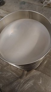 Anti-Clogging Dutch Weave <strong>Sieves</strong> Stainless Steel Wire 20cm 500x3500 Mesh <strong>Fine</strong> Sieving for Food Industry Filters Bending Included - Product Image 2