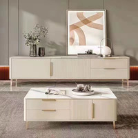 Table basse ronde de luxe moderne, support tv de qualité supérieure, 2022