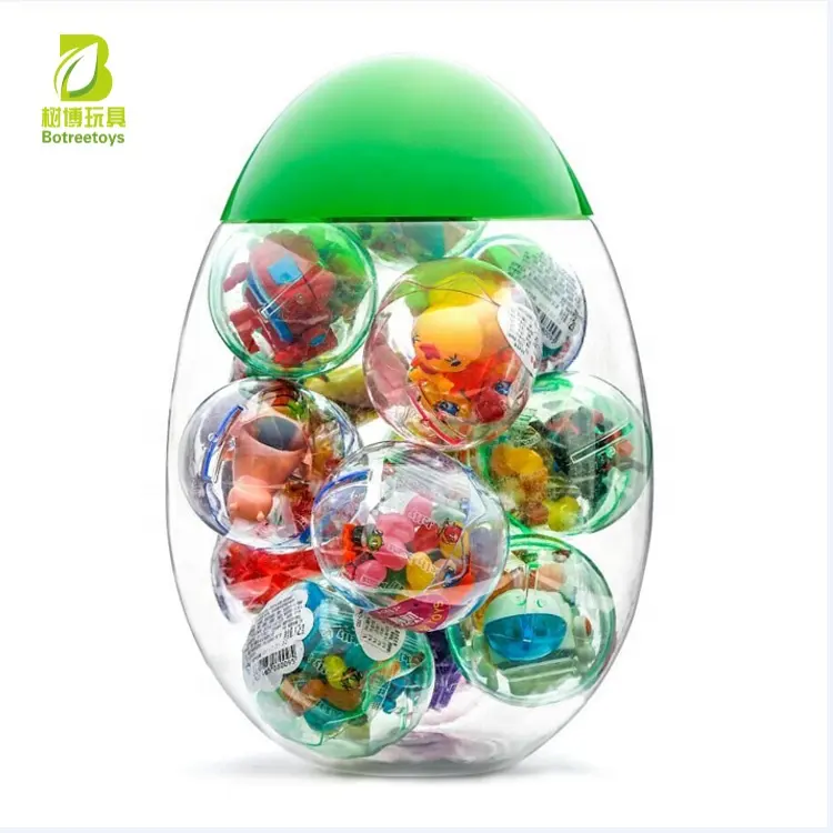 Capsules œufs Surprise pour la journée de l'enfance, jouet en cadeau avec des perles de bonbons