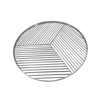 Grille chauffante en acier inoxydable résistant à la corrosion et à la chaleur pour barbecue à charbon de bois, plateau supérieur pour barbecue à bouilloire de 57 cm, accessoires pour barbecue