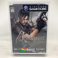 Boîte de présentation en acrylique de haute qualité pour Nintendo GameCube NGC, RAY YI, pour jeux vidéo rétro