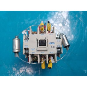 Contactor electromagnético Hitachi HK35+CSK-24AC con pestillo, usado como pieza de repuesto para equipos semiconductores de la serie Legacy - Product Image 5