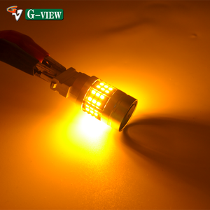 Новый 3157 светодиодный задний фонарь автомобиля 1156 1157 3155 P27 Янтарный задний фонарь стояночный фонарь поворотный стоп-сигнал 3057 3047 авто светодиодные лампы - Product Image 6