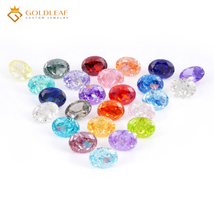Diamant ovale coloré cultivé en laboratoire Goldeleaf IGI, 1-8 carats, clarté VVS-VS (clair, moyen, intense, vif) pour la création de bijoux sur mesure - Product Image 1
