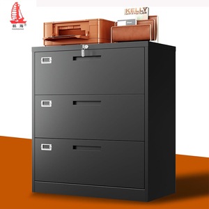 Classeur latéral en métal 2 <span class=keywords><strong>3</strong></span> 4 <span class=keywords><strong>tiroirs</strong></span> en acier bureau classeur organisation casiers en métal - Product Image 1