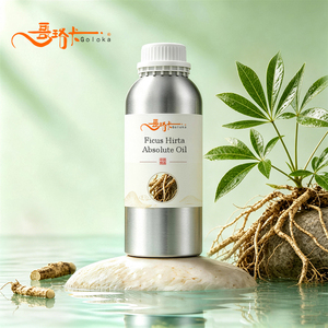 Aceite Absoluto de Ficus Hirta (Ficus Hirtae) 100% Puro y Natural, Extracto sin Aditivos, Destilado al Vapor para Terapia de Masajes Relajantes - Product Image 1